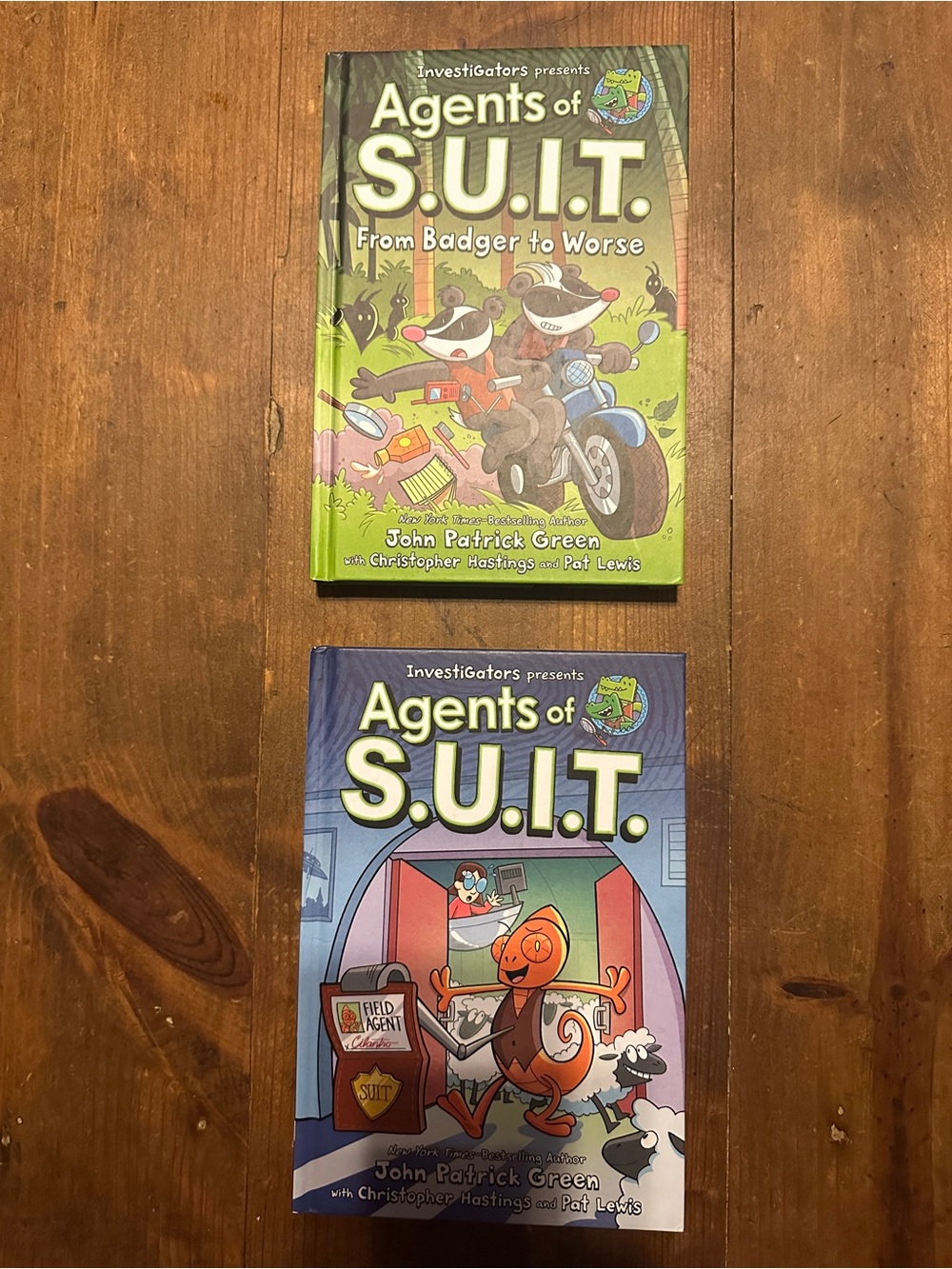 Agents of S.U.I.T. Kids Book Set of 2